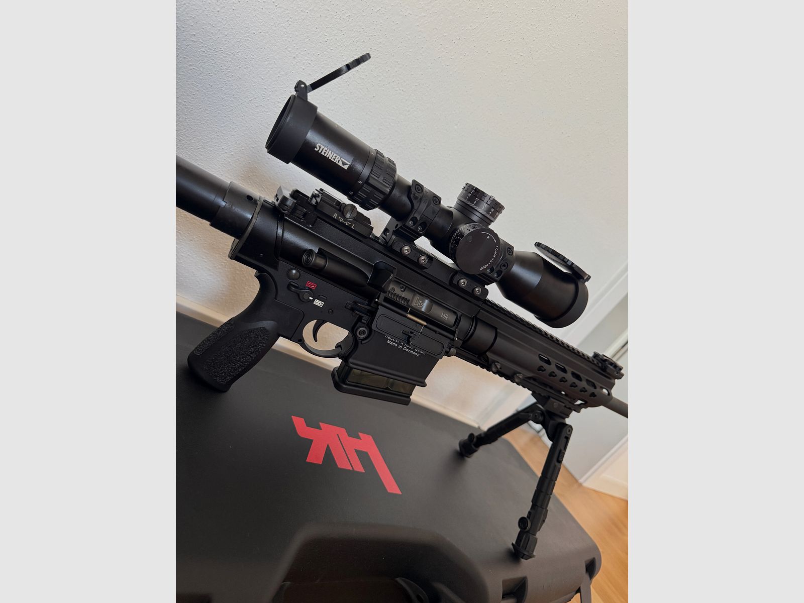 Heckler & Koch MR308 16.5“ incl. Steiner M7Xi 2.9-20x50 MSR2 Spuhr mount