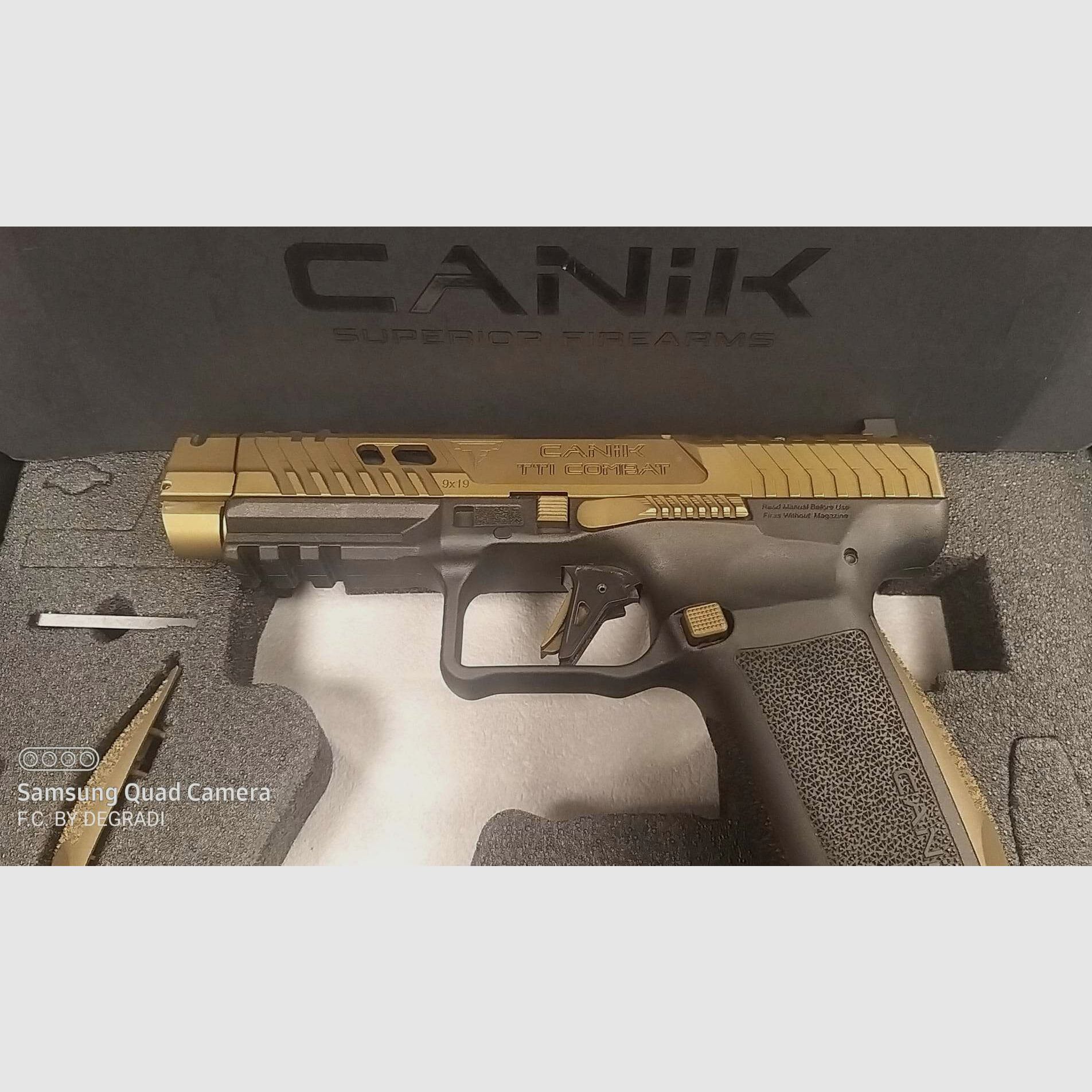 CANIK TTi TARAN TACTICAL CALIBRO 9X19 OCCASIONISSIMA, billede 3 af 5