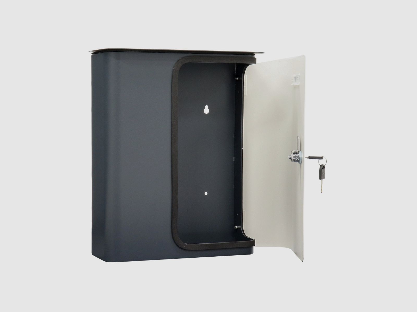 Rottner mailbox Splashy anthracite white