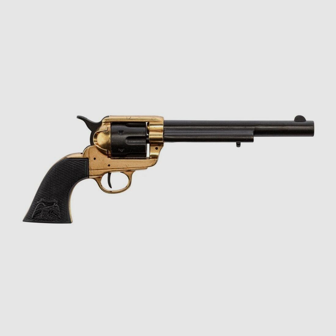 Decoratieve replica van Denix Peacemaker revolver 7,5" 1873, afbeelding 3 van 3