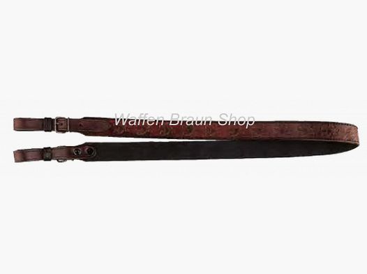 Fritzmann Gewehrriemen aus kräftigem Leder, 30 mm breit