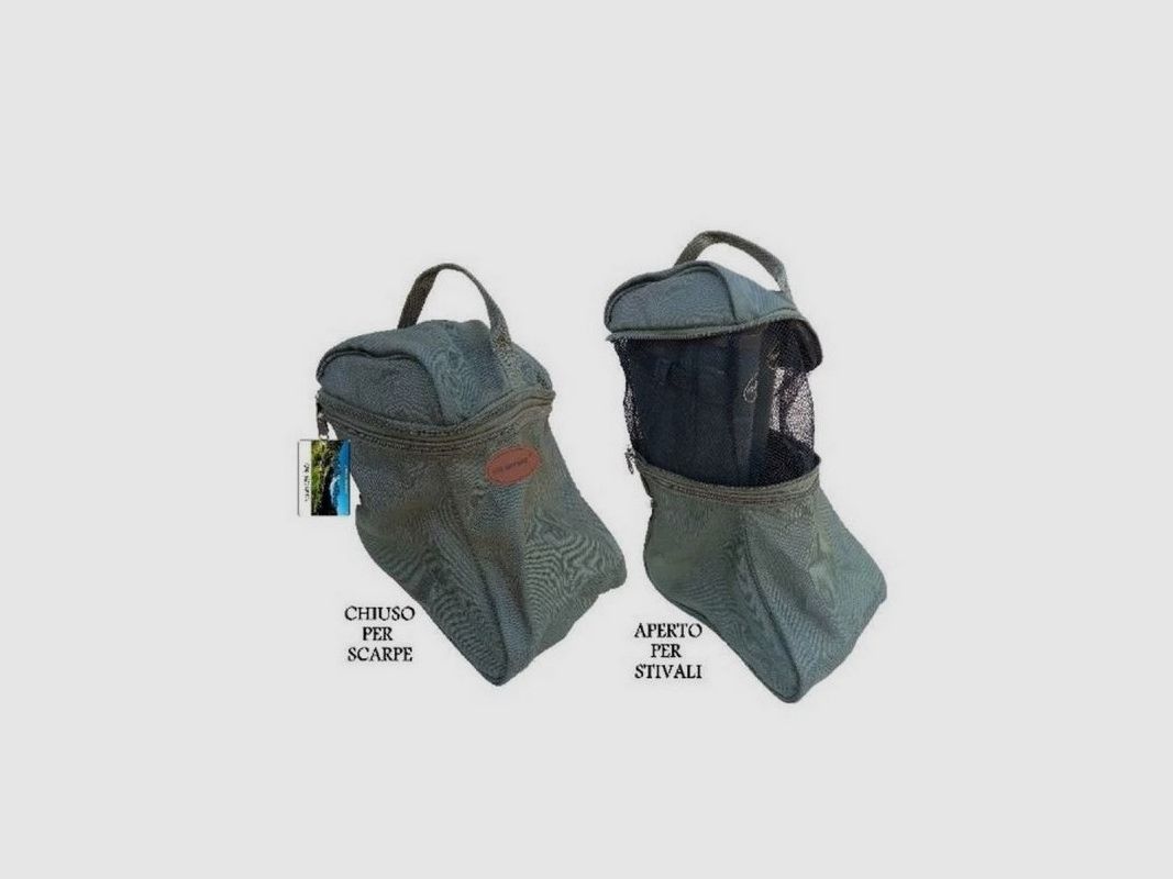 Borsa für Stiefel und Schuhaufbewahrung SagNature aus grünem Cordura Art. 2701003, Bild 2 von 2