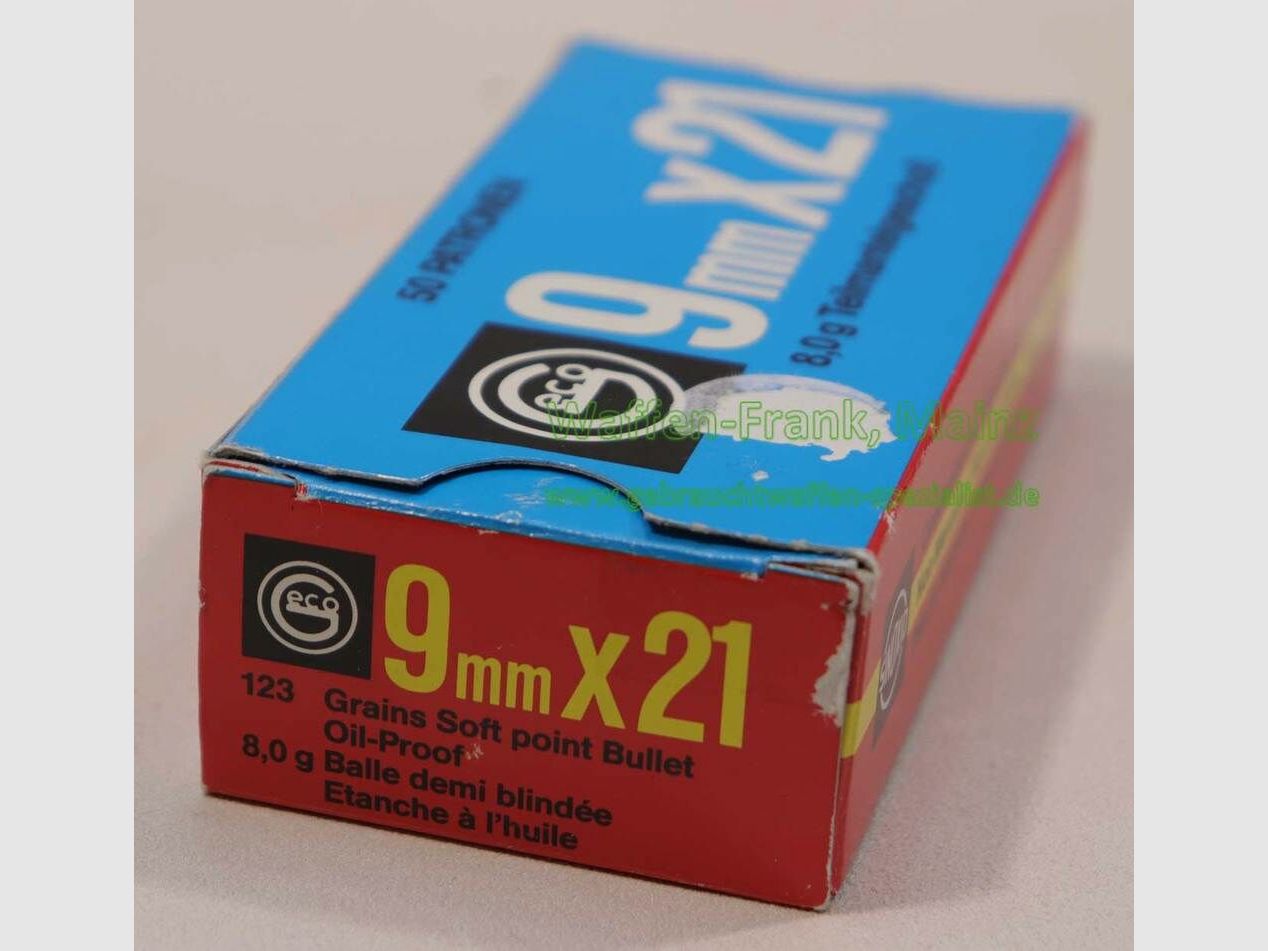 Geco - Fürth Pistol Cartridges 9mmx21