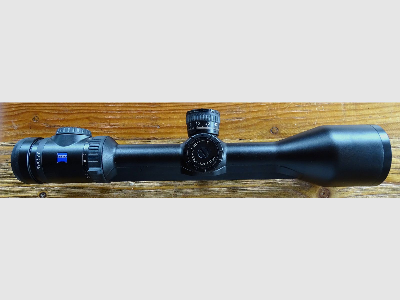 ZEISS scope V8 2,8-20x56 with rail / reticle 43 / ASV H+S New and available immediately, image 5 sur 5