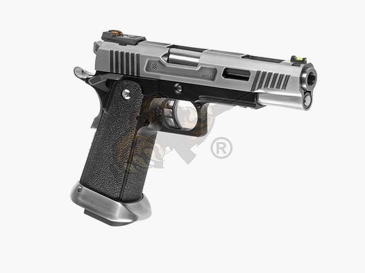 WE Hi-Capa 5.1 Force Full Metal Silver GBB -F-