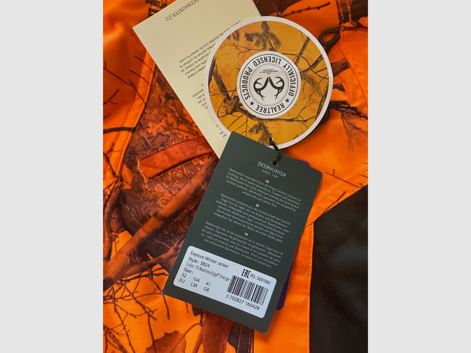 Deerhunter Explore Winter Jacket (Herren) // Gr. 52 