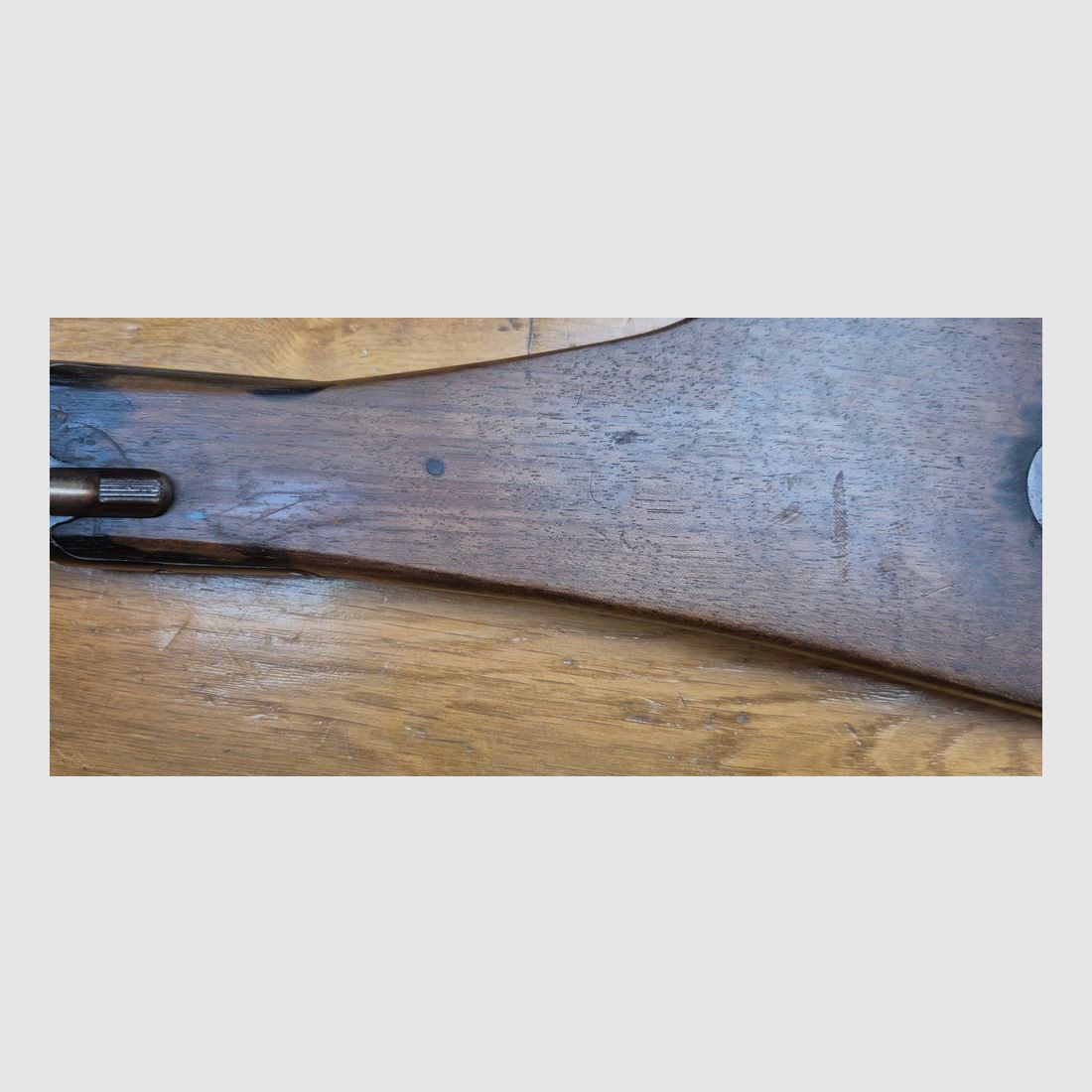Rarissime abnehmbare Schaft für Luger P04-Pistole der deutschen Marine – Zeitraum Ende des Ersten Weltkriegs von DMW – Stummes Einheitsschild – Kaiserlicher Marine Stempel – BE+ /TBE, Bild 6 von 16