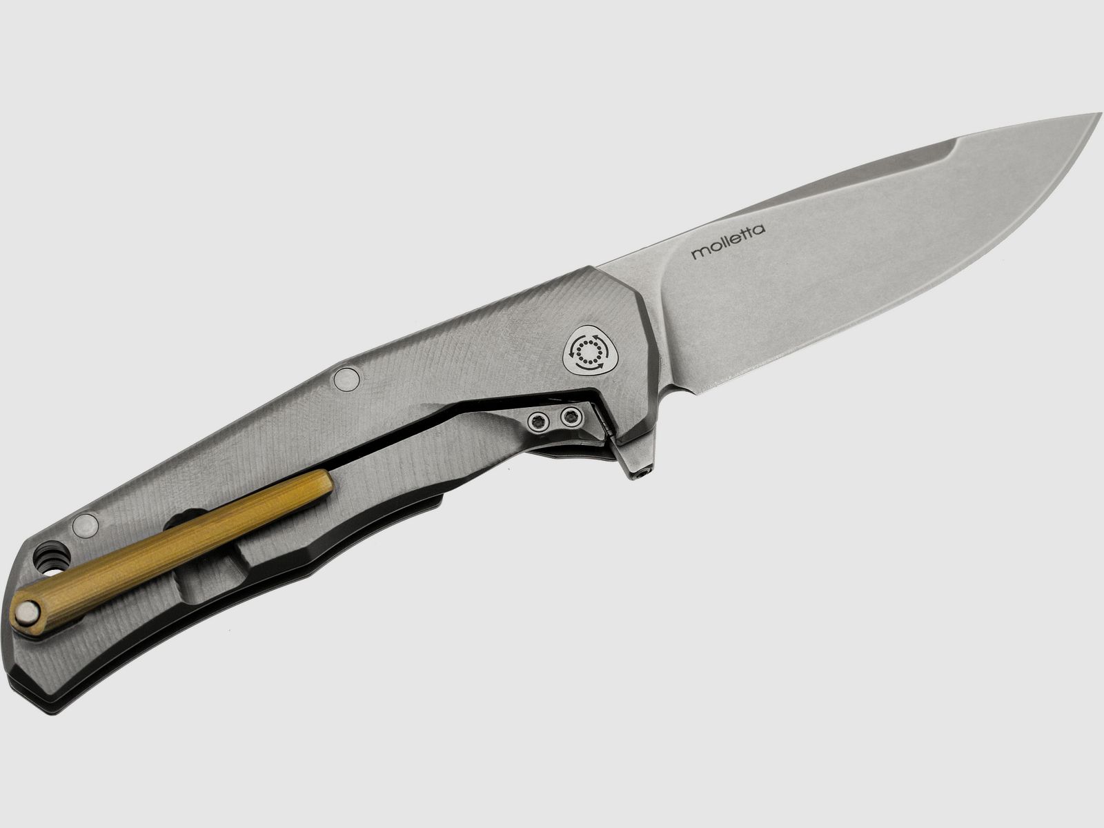 Three Rapid Exchange, Klinge aus M390, Griffe aus mattiertem Titan | 97229