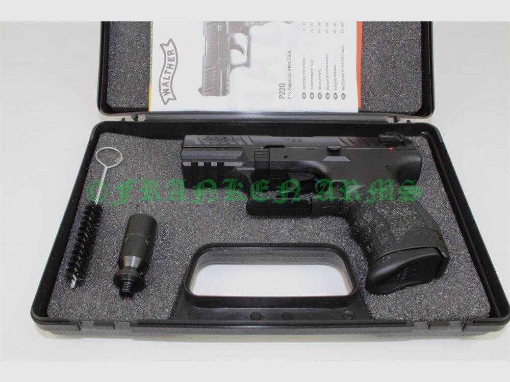 Walther P22Q brüniert