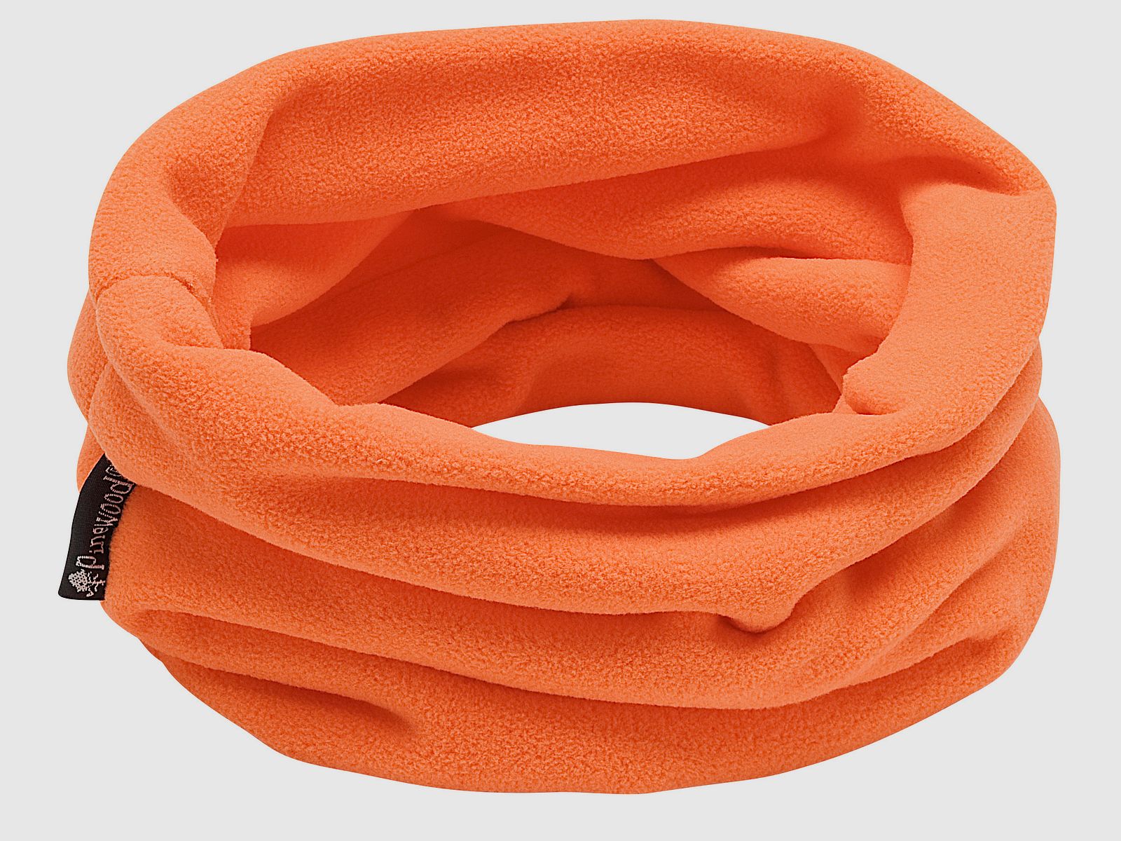 Pinewood col en polaire, orange fluorescent, image 1 sur 2