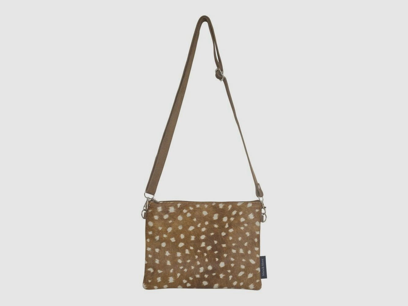 Lovergreen Taschen und Türvorleger und Abtreter Motiv Handtasche aus braunem/ naturfarbenen Leder
