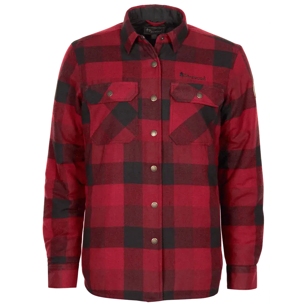 Red/Black Checkered Women's Shirt Canada Classique 2.0 Pinewood, image 2 of 4