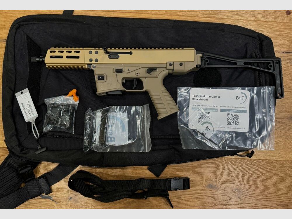 B&T AG (Brügger und Thomet) Grashüfpfermaus GHM9 G Coyote Tan