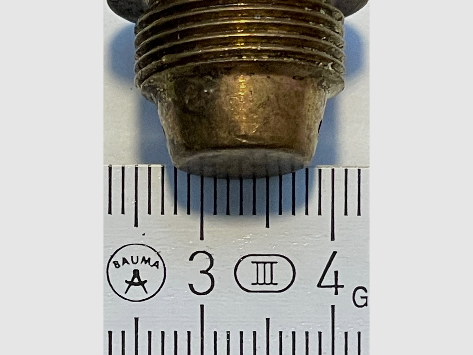 Sauerstoffdralldüse, V2, Aggregat IV, Rakete, mit Abnahme