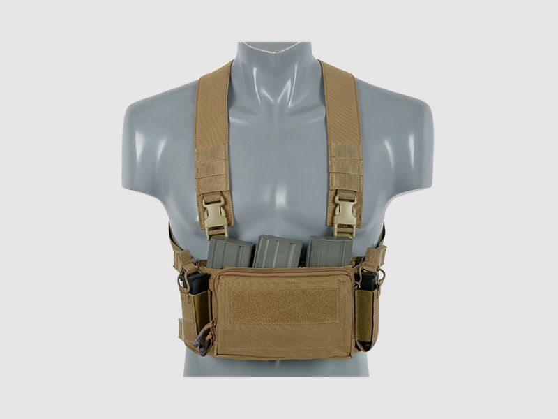 Micro Multi-Mission Chest Rig - Coyote Brown [EM]