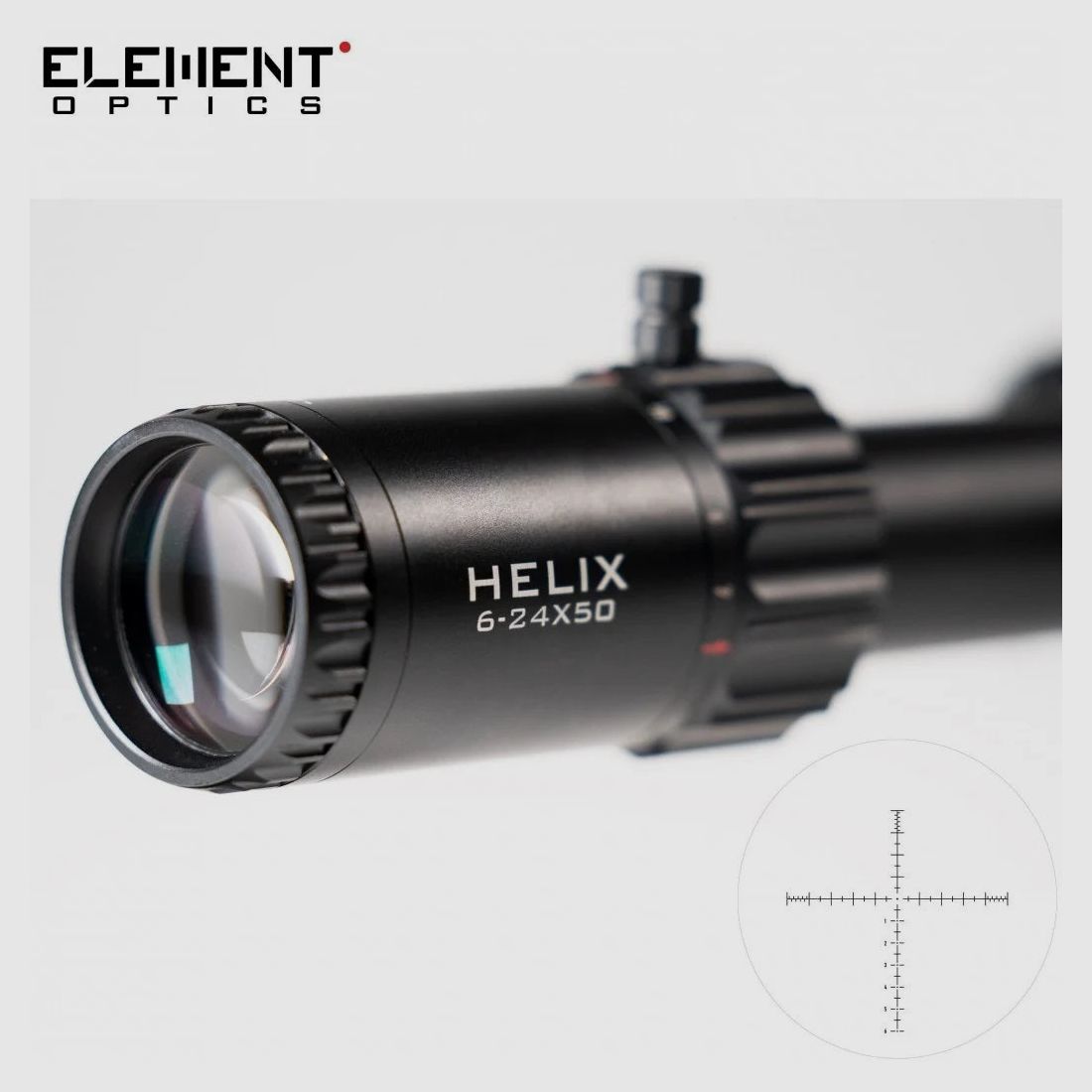 Zielfernrohr Element Optics Helix Gen2 6-24X50 SFP, Bild 6 von 8
