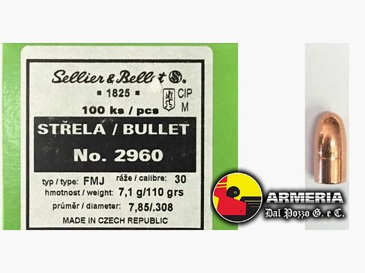 SELLIER & BELLOT 30 308 110GRS