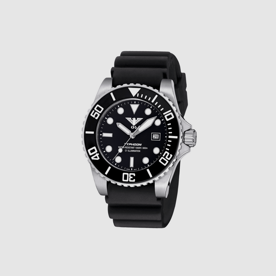 KHS Typhoon Steel Tactical Watch