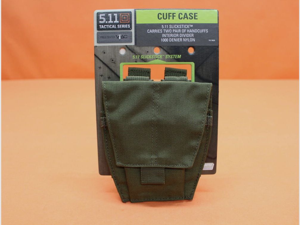 5.11 5.11 Cuff Case (58721) 188 Tac OD bag for handcuffs, SlickStick system