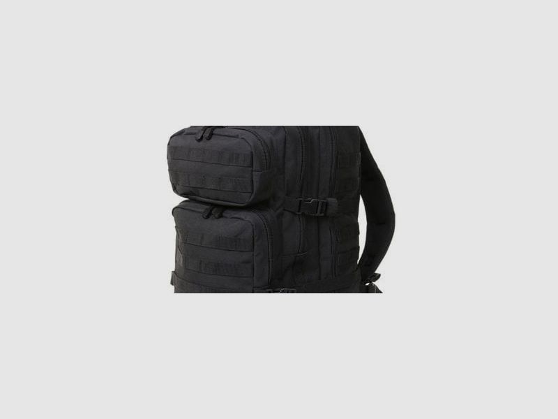 Tactical Assault Rucksack Schwarz, Bild 2 von 3