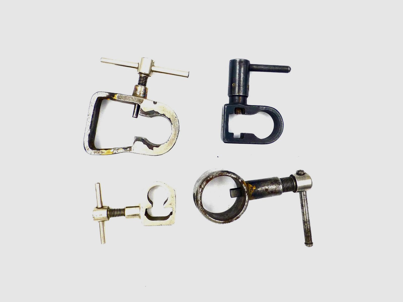 lot de 4 pousse-guidon, inconnus
