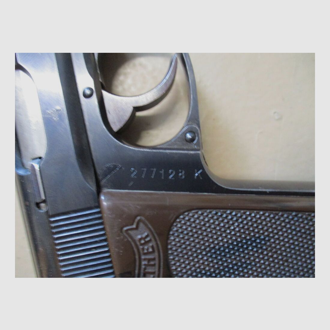 Pistole Walther Zella Mehlis Mod. PPK 7,65 mm ZM Zivil PPK