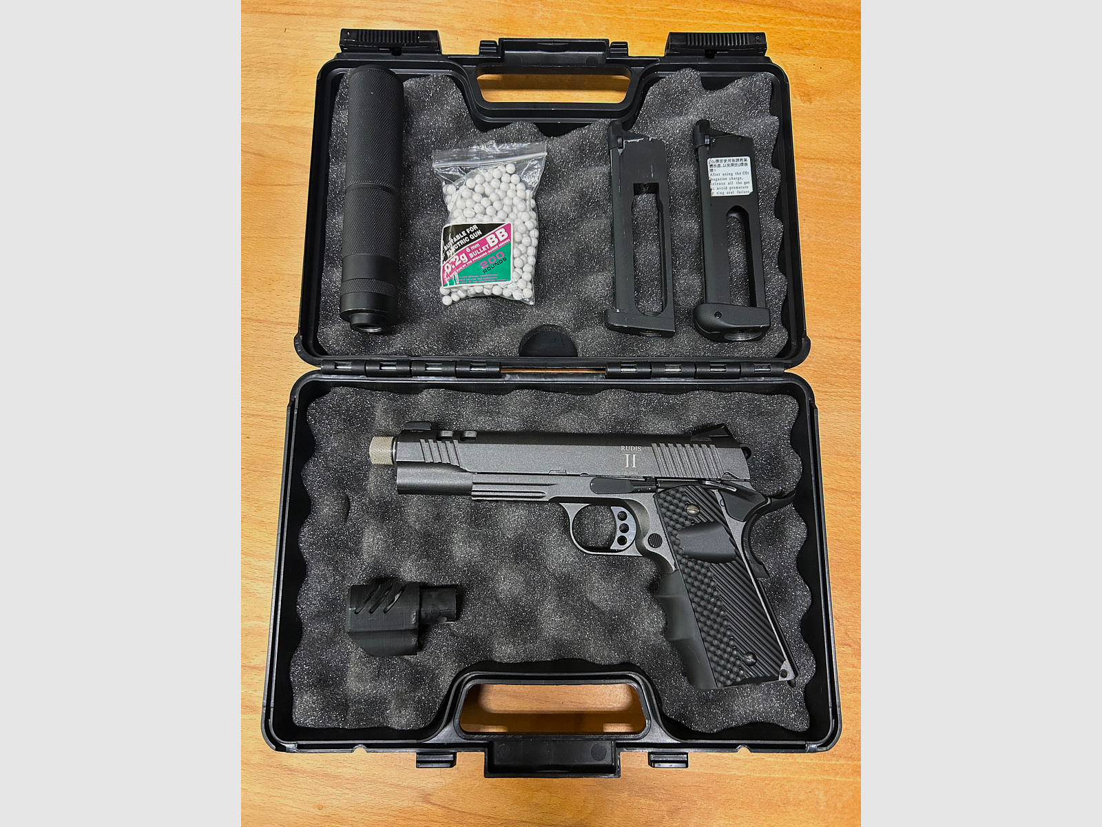 Begadi 6mm BB M1911 Rudis 2