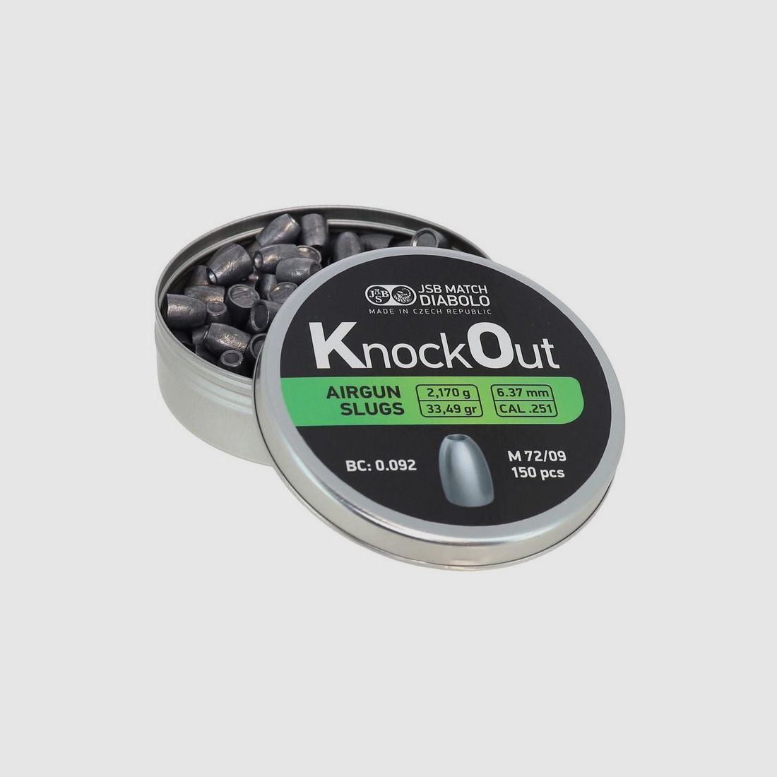 JSB KO SLUGS kal 6.37 na 150, zdjęcie 1 z 2