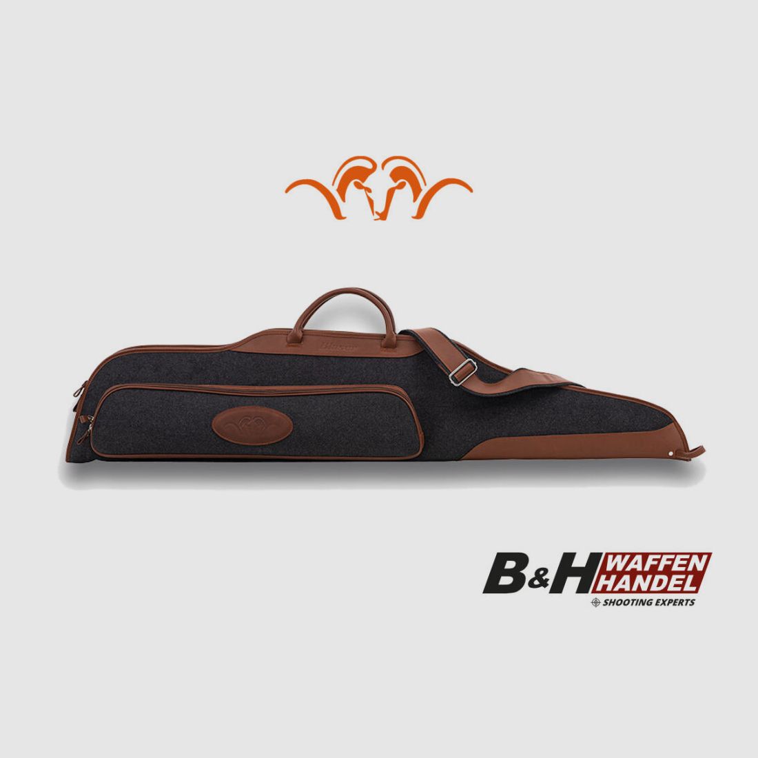 Blaser Futteral Loden / Leder, lang | Gewehrfutteral | Waffenfutteral | Blaser R8