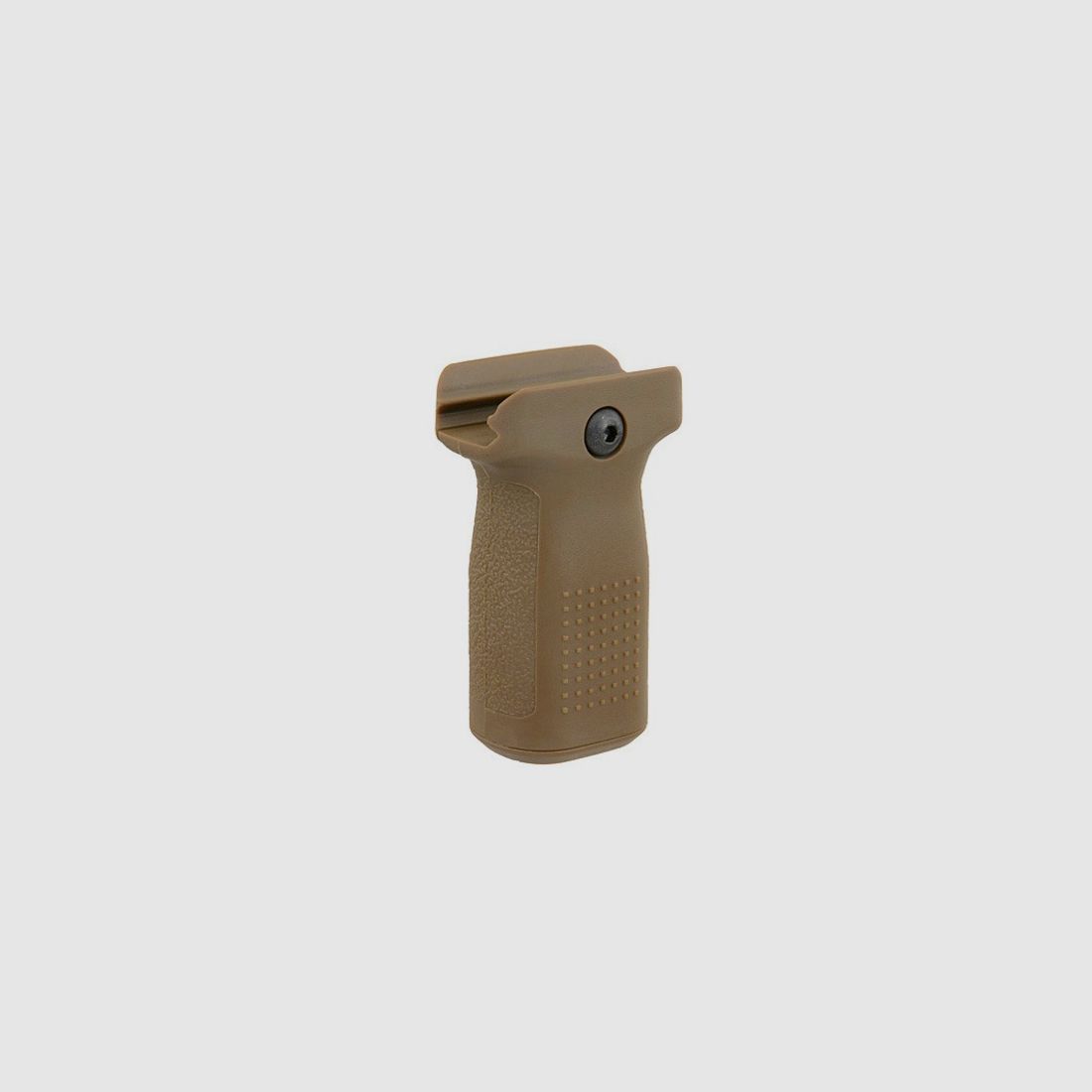 Przedni uchwyt do Airsoftu pionowy w kolorze Dark Earth krótka wersja