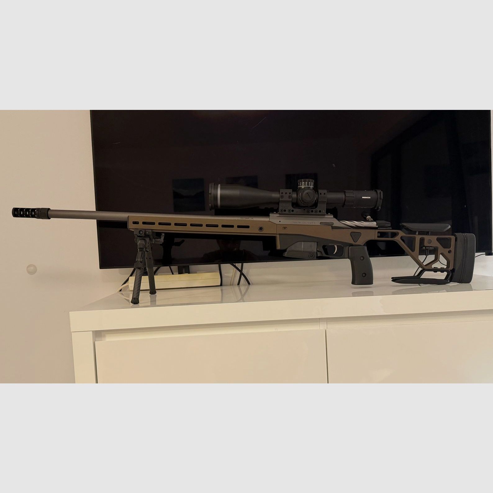 TIKKA Ace Target 6.5 Creedmoor / Minox Long Range 5–25x56 LR / MDT GRND Pod Zweibein /// Long Range Package NEU, Bild 2 von 3