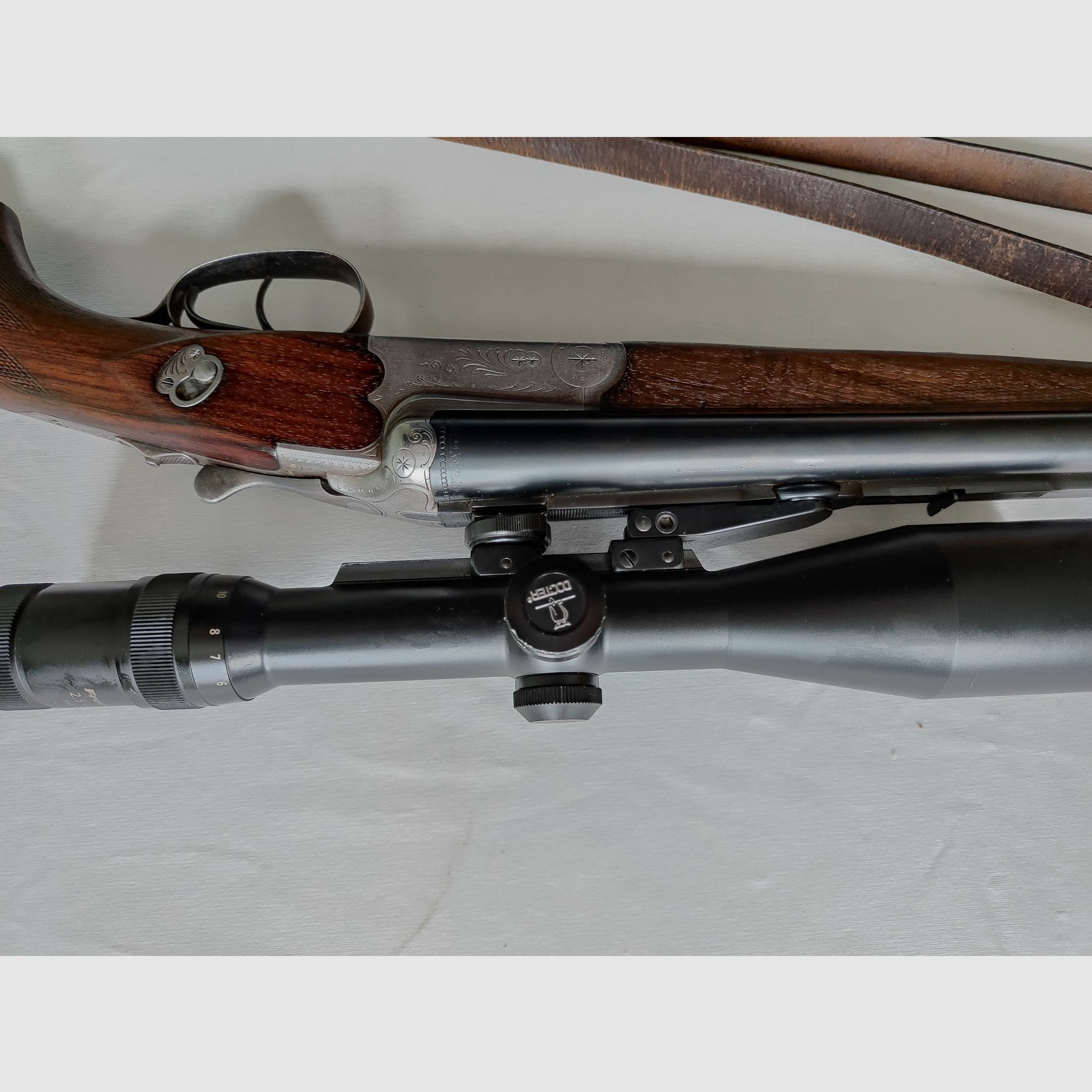 Brünner Bockbüchsflinte Kaliber 7x65 R 12/70 