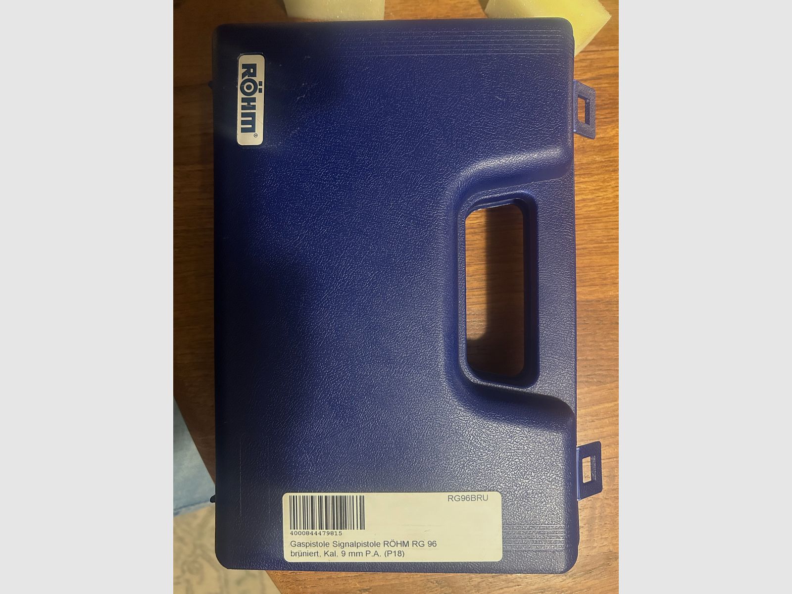 Röhm RG96 Schreckschusspistole mit Knallpatronen – sehr guter Zustand