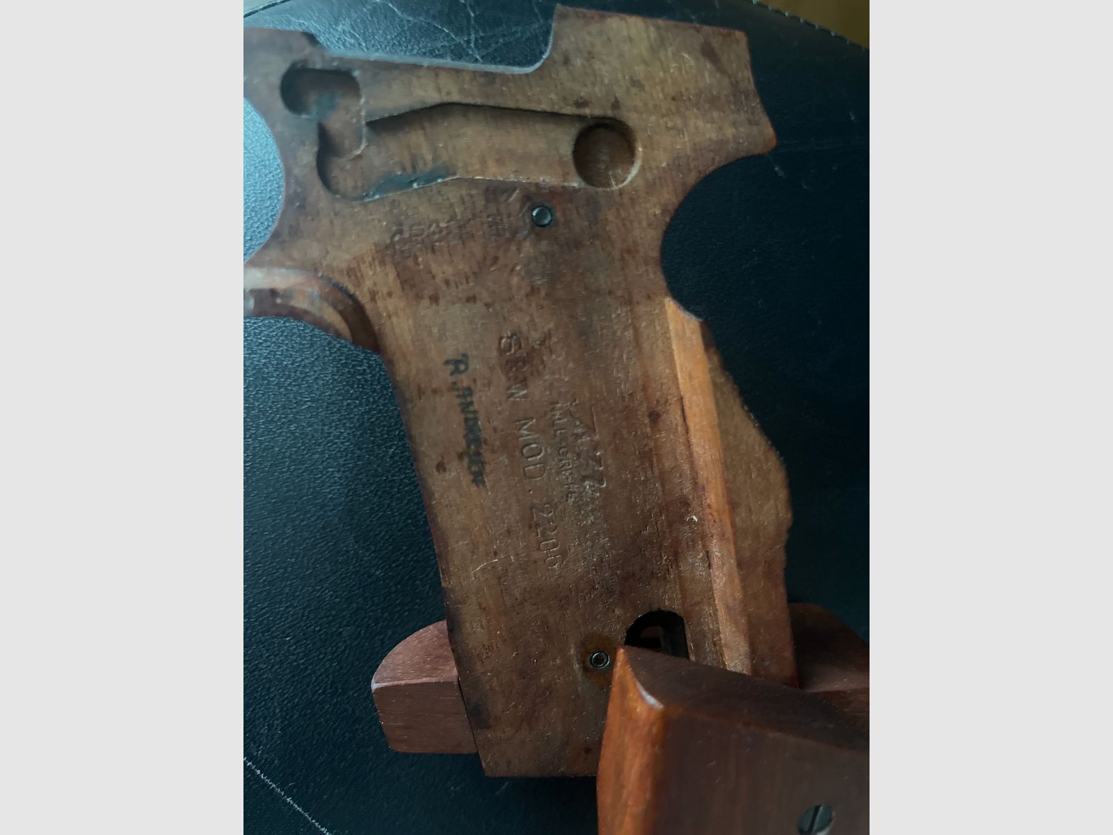 KN Nill grip for S&W model 422 / 622 / 2266 / 2213 / 2214 / 2206 right, adjustable with finger grooves right-handed