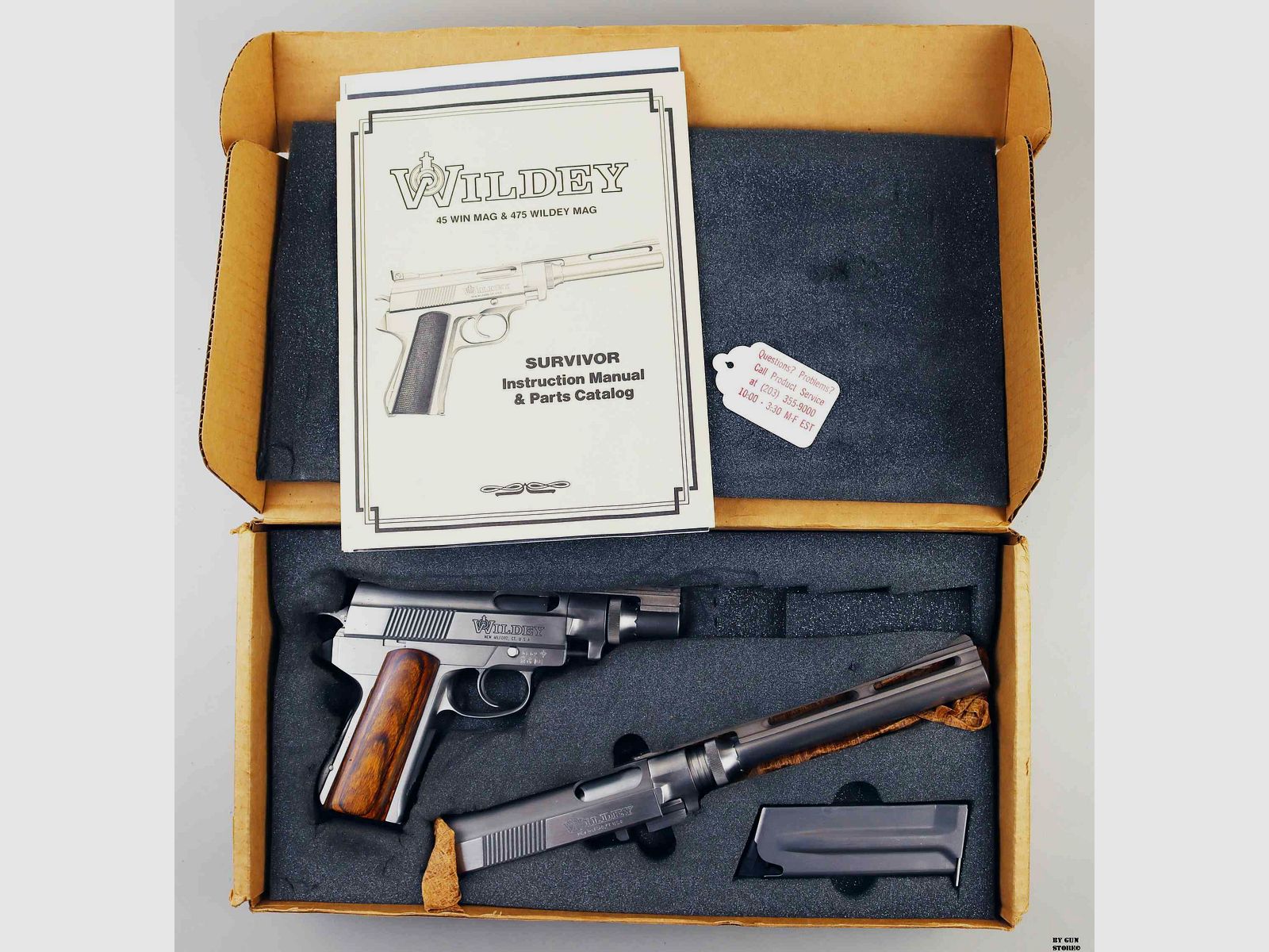 Pistola Wildey mod. 455 Survivor cal. 45 Win. Mag. matr. 2913, immagine 20 di 22