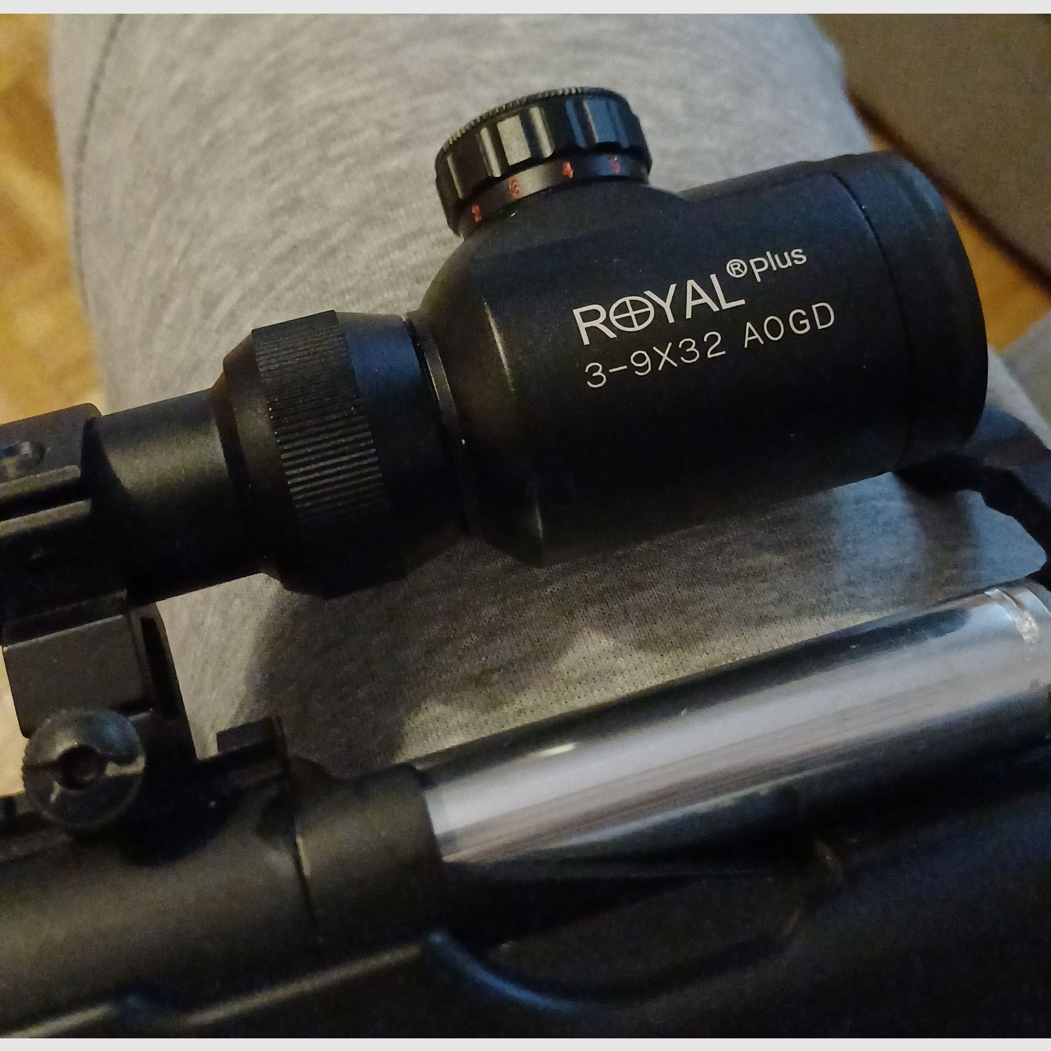 AGM Mauser L96 black sport rifle