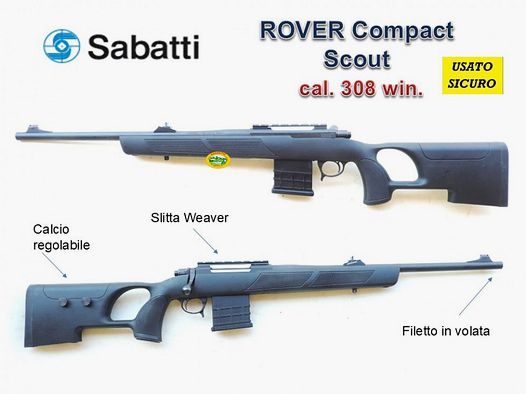SABATTI Compact Scout cal.308 win - occasione - R.16942