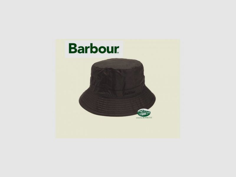 BARBOUR Hut Wachs Sport schwarz