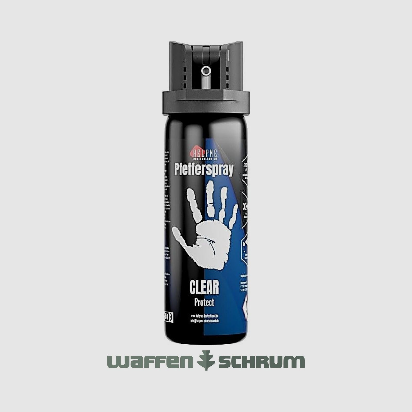 Helpme Pfefferspray CLEAR 60ml - Strahl konisch Tierabwehrmittel