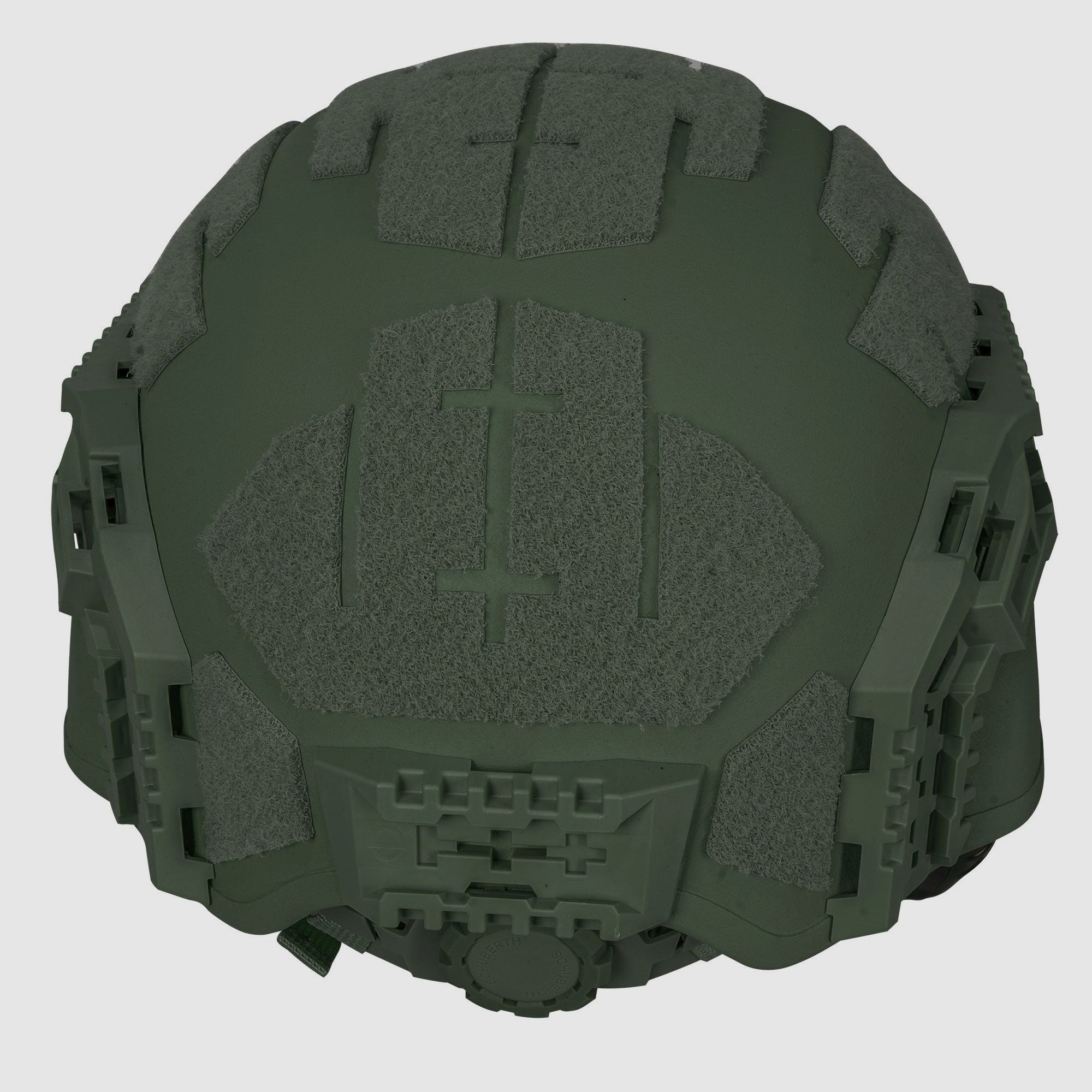 Casco balístico Schuberth M100 full cut - RAL 6031 (verde bronce), imagen 2 de 10