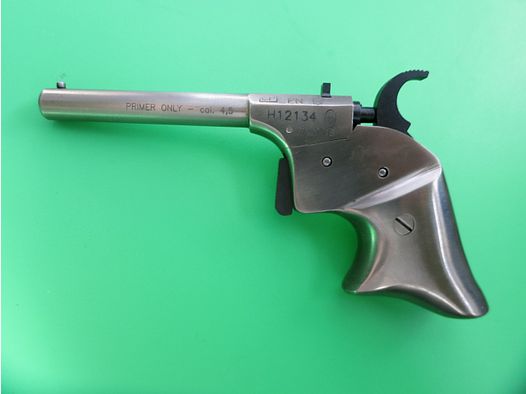 DP Davide Pedersoli Derringer Rider, Edelstahl, Kal. 4,5; .177, wie neu! Vorderlader Perkussion   #8