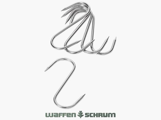 Fritzmann S-Haken Edelstahl 160x6mm