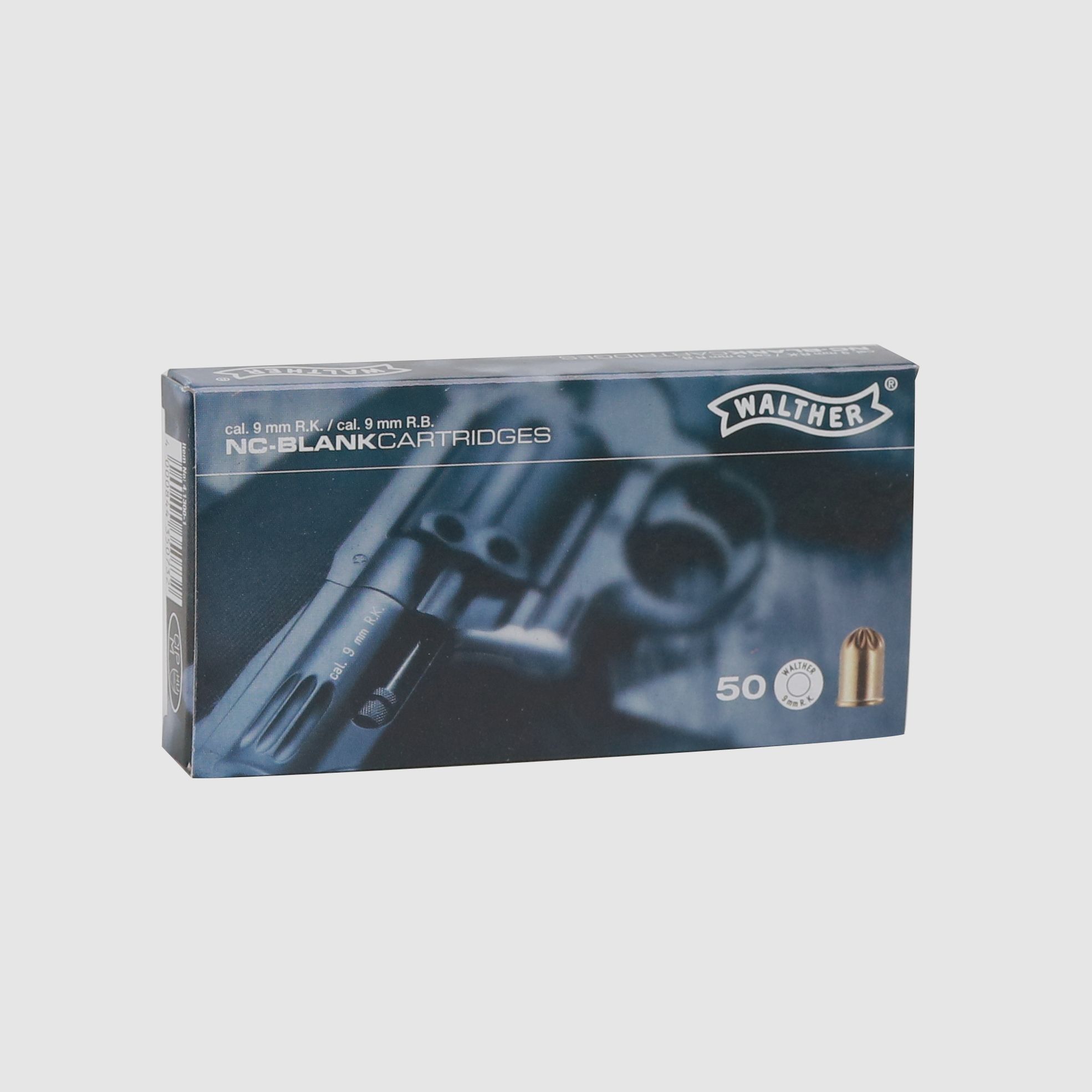 Walther 9mm R.K., calibre