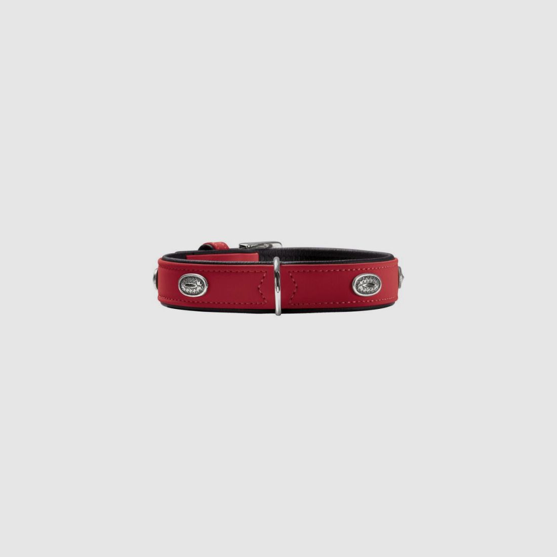 Hunter Halsband Softie Stone Rot/Schwarz M-L (60)