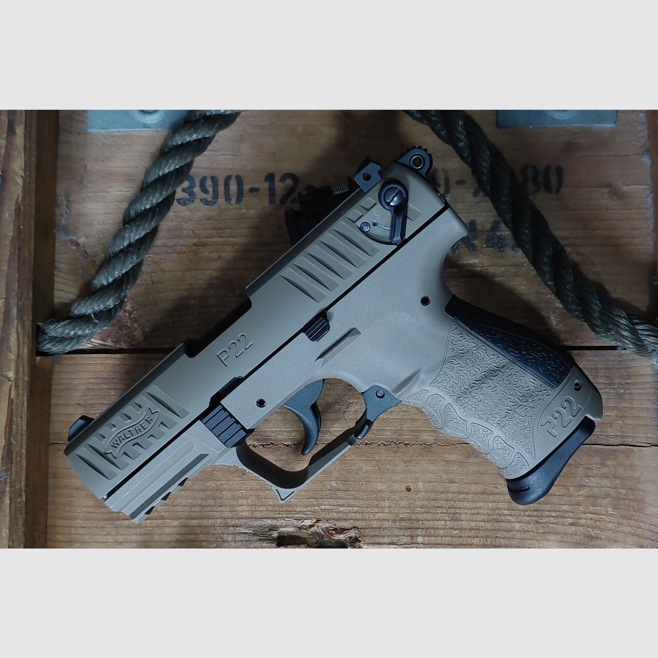 ⚠️ RZADKO! MODEL SPECJALNY Walther P22Q - FDE - Flat Dark Earth (PTB 778) P 22 Q P22