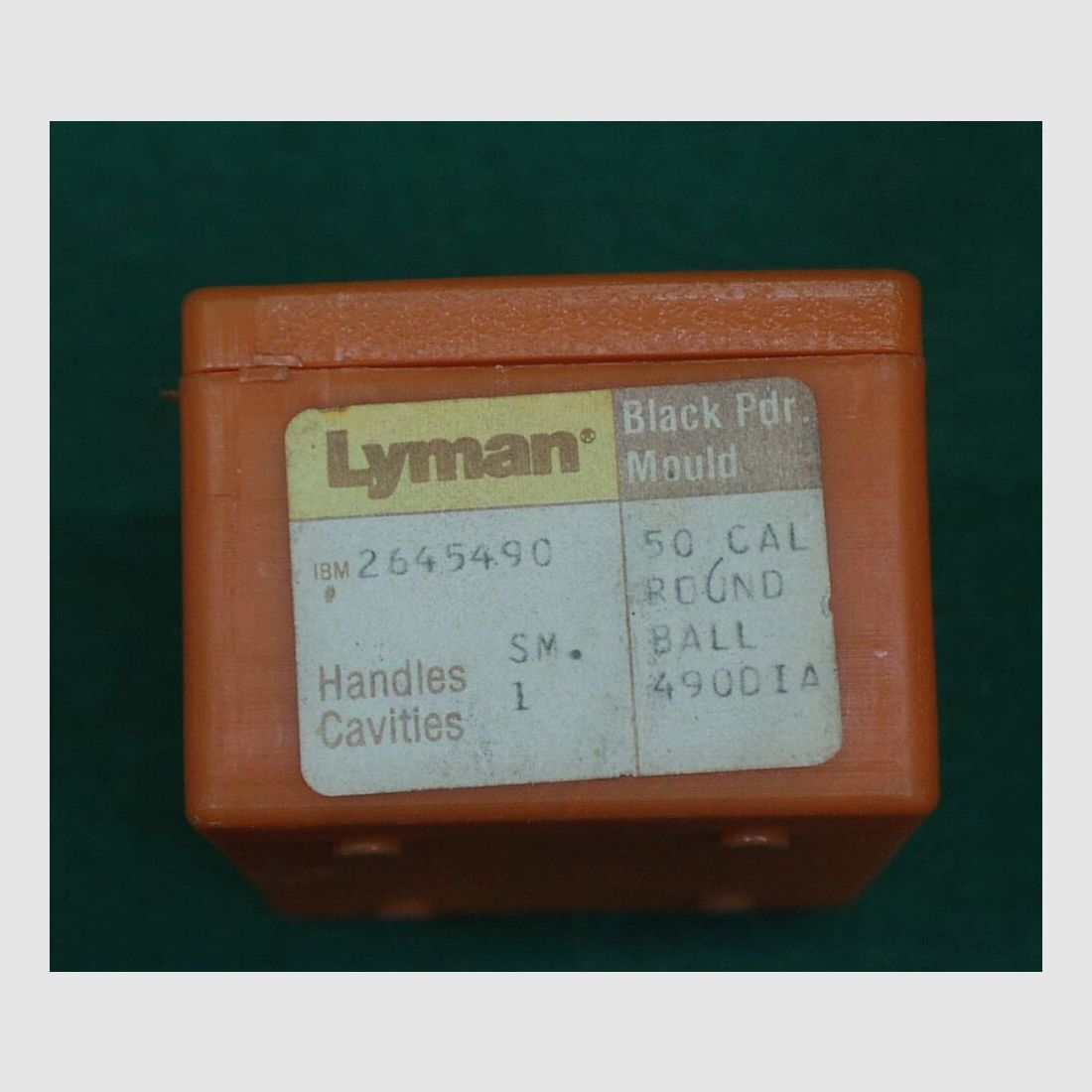 Lyman Stampo Cal.490