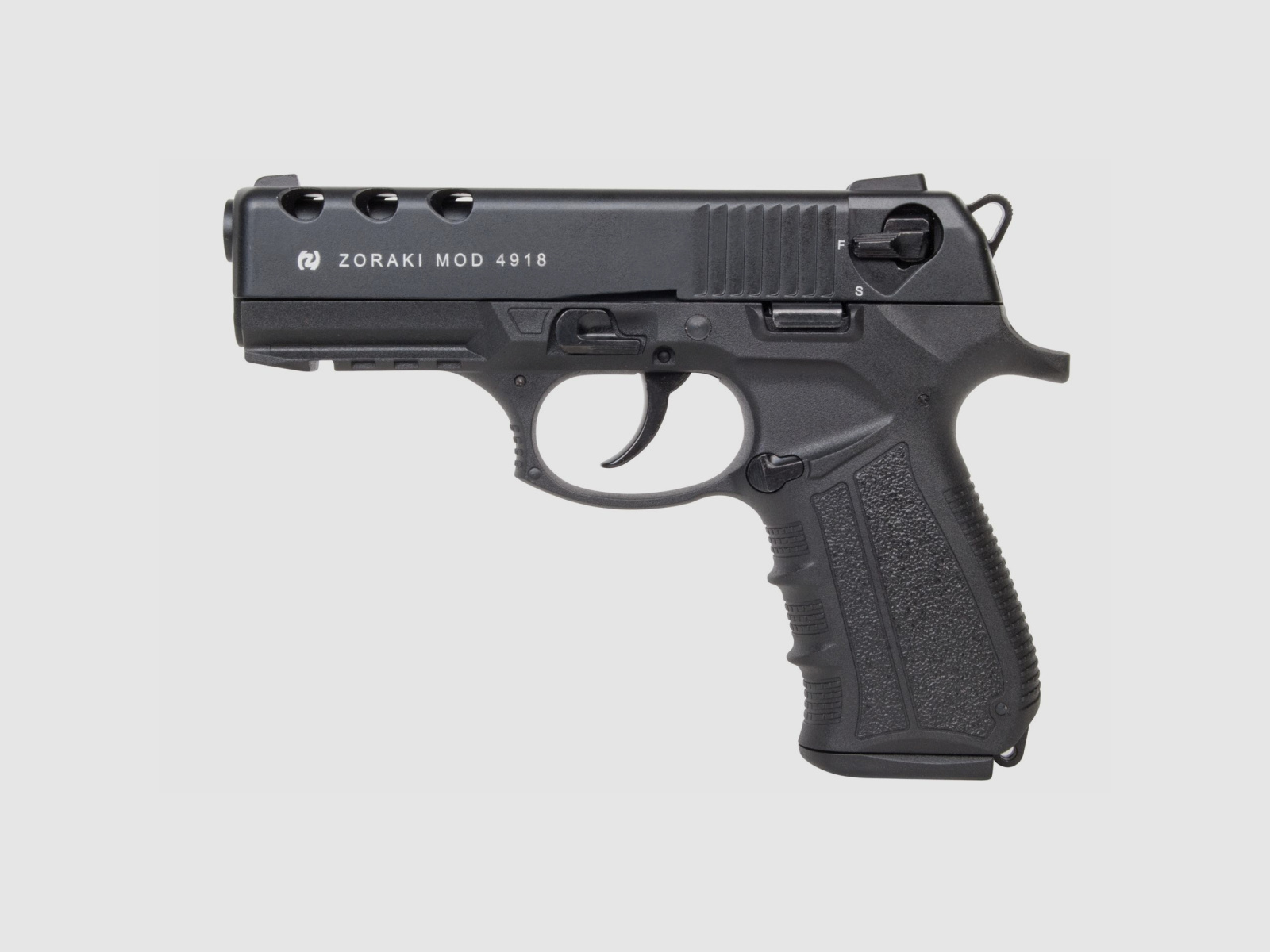 ZORAKI 4918 Schreckschuss Pistole 9mm P.A.K. SCHWARZ
