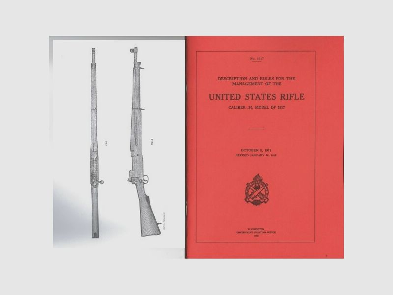 Nachdruck US-Dienstvorschrift für das Gewehr P17 Cal. .30-06