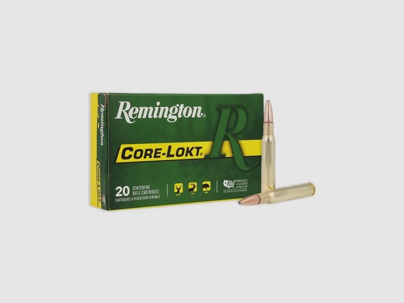 Remington Core-Lokt 180 gr – Caliber .30-06 Springfield, image 1 of 3