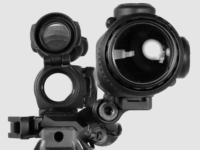 ARISAKA Magnifier Low-Mount für Aimpoint Vergrößerungsmodule Linksschwenker